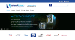 Desktop Screenshot of networkbrokers.com.au